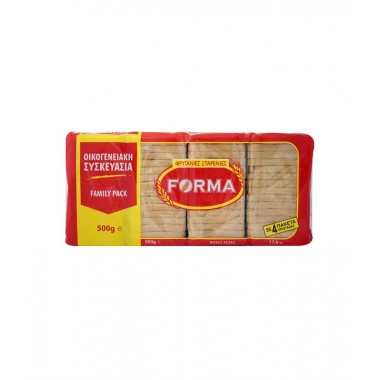 ΦΟΡΜΑ ΦΡΥΓΑΝΙΕΣ ΣΙΤΟΥ 12X500gr
