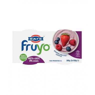 ΦΑΓΕ FRUYO 0% ΦΡΟΥΤΑ ΔΑΣΟΥΣ...